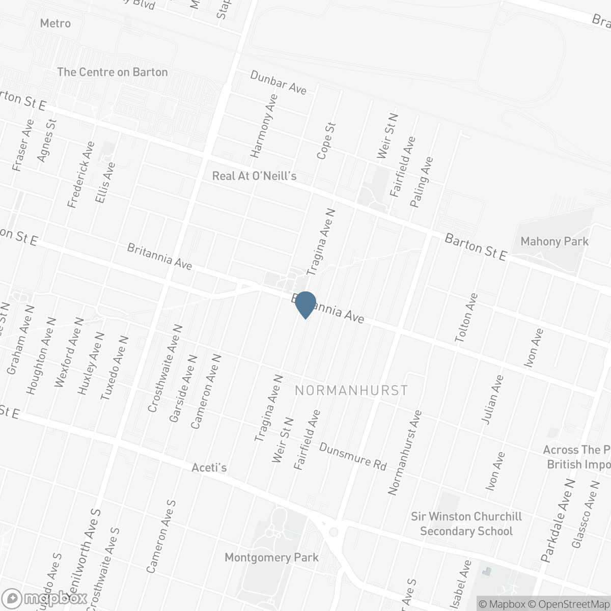 198 TRAGINA AVENUE N, Hamilton, Ontario L8H 5C8